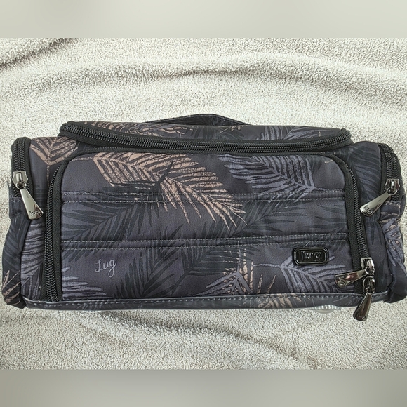 Lug Trolley Travel Dopp Kit / Cosmetic Makeup Case - Tropical Fog MENS/WOMENS - Picture 1 of 10